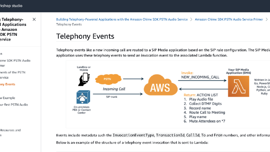 Day 2 - AWS Workshops Building Telephony-Powered Applications - Secframe