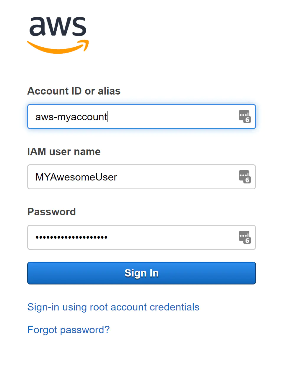 aws mfa enable iam user